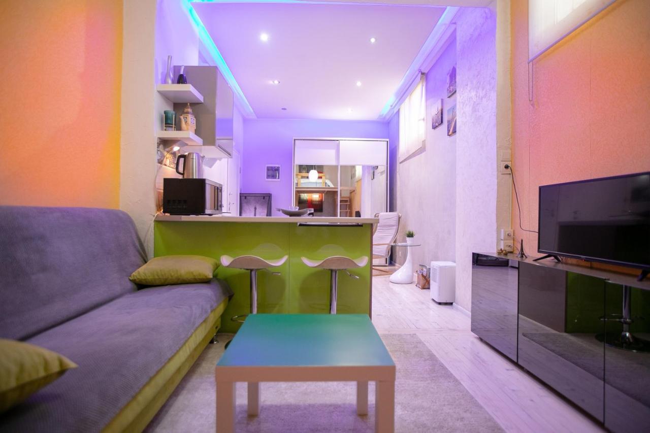 塞萨洛尼基Orange And Blue Studio Downtown 5 Min From White Tower公寓 外观 照片