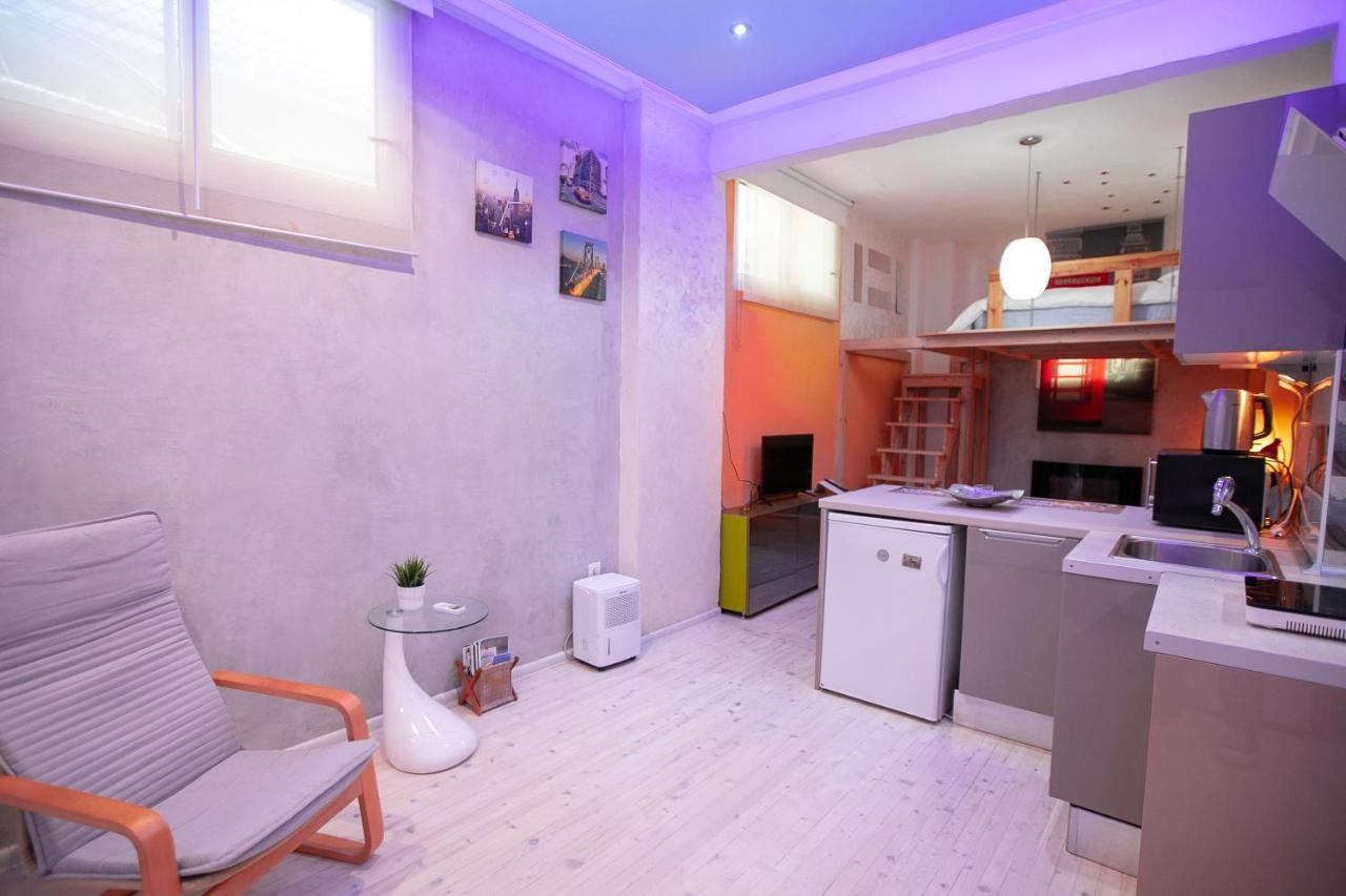 塞萨洛尼基Orange And Blue Studio Downtown 5 Min From White Tower公寓 外观 照片