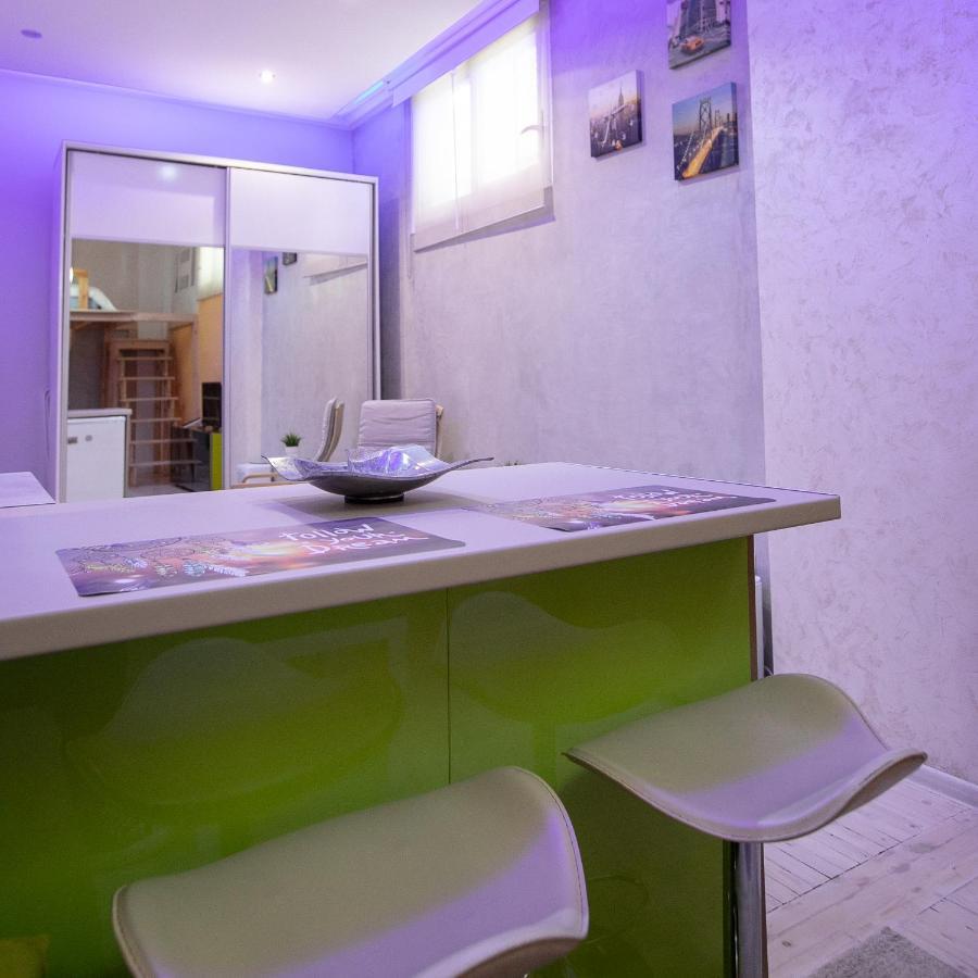 塞萨洛尼基Orange And Blue Studio Downtown 5 Min From White Tower公寓 外观 照片