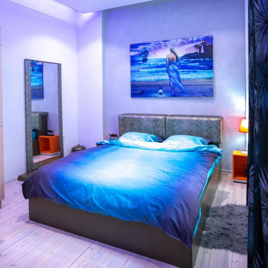塞萨洛尼基Orange And Blue Studio Downtown 5 Min From White Tower公寓 外观 照片