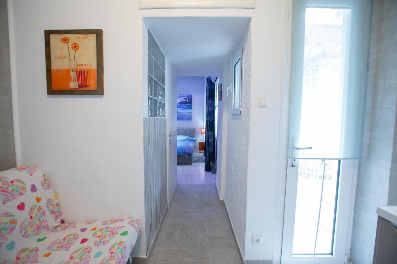 塞萨洛尼基Orange And Blue Studio Downtown 5 Min From White Tower公寓 外观 照片