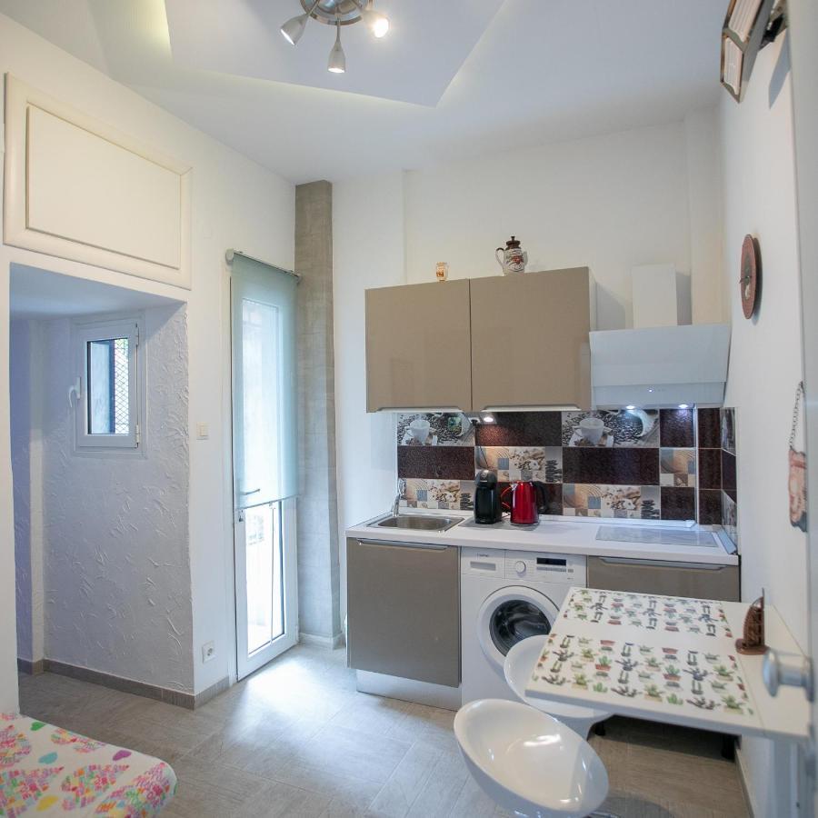 塞萨洛尼基Orange And Blue Studio Downtown 5 Min From White Tower公寓 外观 照片