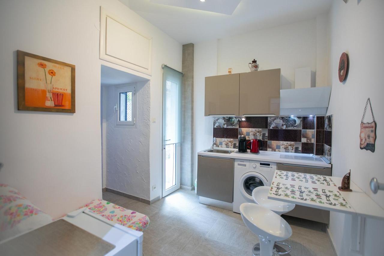 塞萨洛尼基Orange And Blue Studio Downtown 5 Min From White Tower公寓 外观 照片